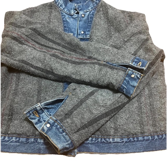 Vintage Levi’s 71506‑0316 Blanket Lined Denim Trucker Jacket Men’s 48L (Fits XXL - Picture 10 of 15